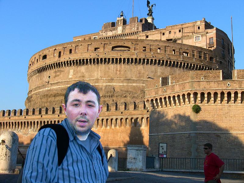IMG_0487.jpg - MIKE AND CASTEL SANT'ANGELO