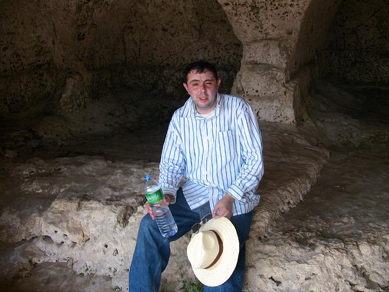 IMG_0699.jpg - IN SMALL CAVE BY GREEK AMPHITHEATRE